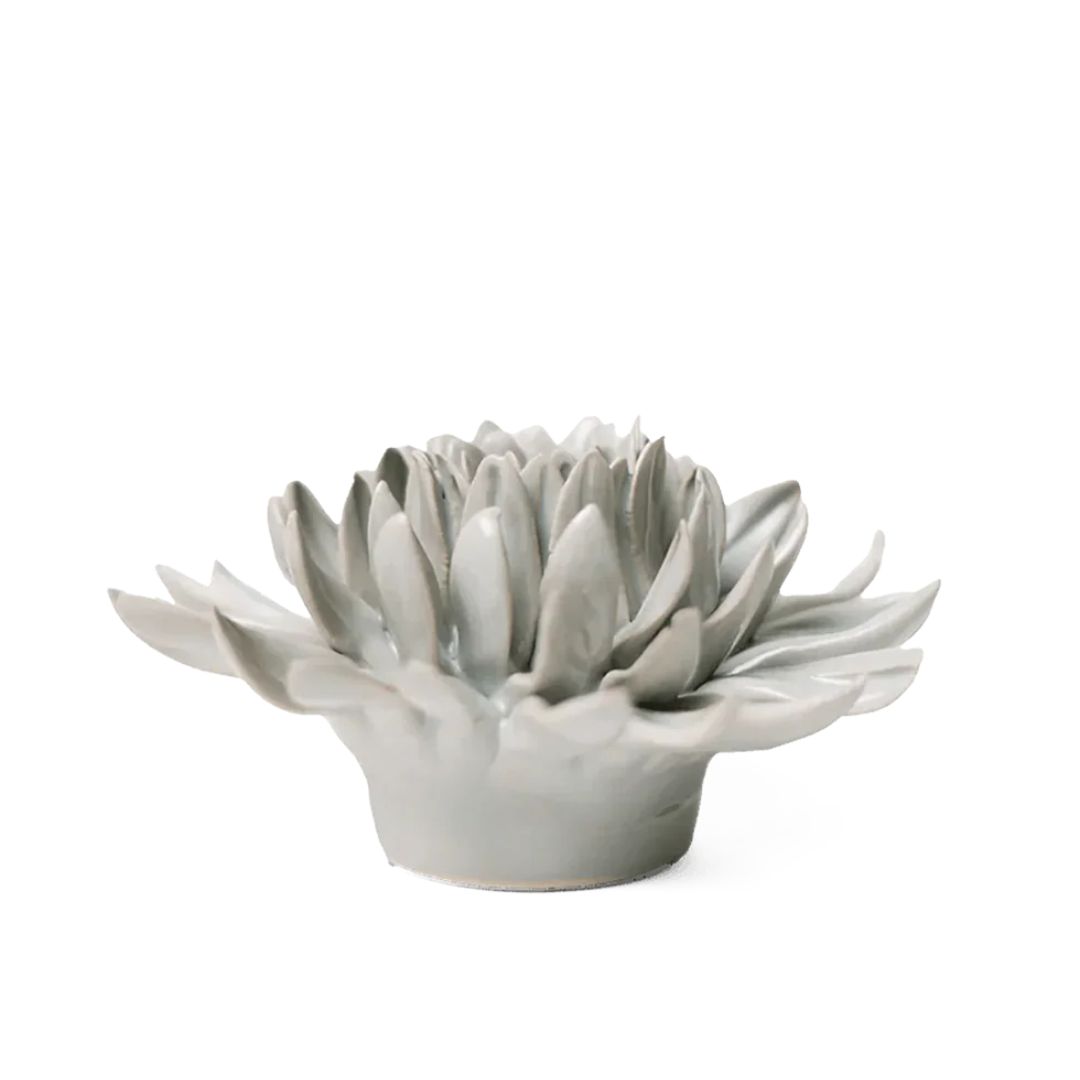 Spider Mum Ceramic Flower – Chive – Panache Green – 4.3″ x 2.2″